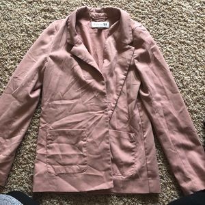 Pink blazer